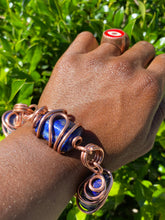 Load image into Gallery viewer, Lapis Lazuli Copper Unisex Bracelet
