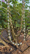 Load and play video in Gallery viewer, Prehnite Pant Chain
