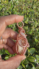 Load and play video in Gallery viewer, Flower Agate Necklace
