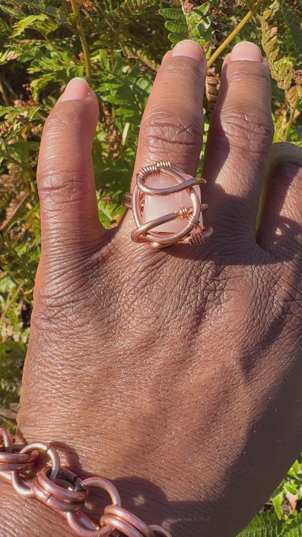 Rose Quartz Ring