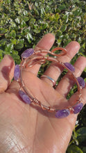 Load and play video in Gallery viewer, Amethyst Bangle
