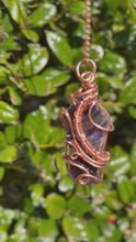 Load and play video in Gallery viewer, Rainbow Fluorite Necklace
