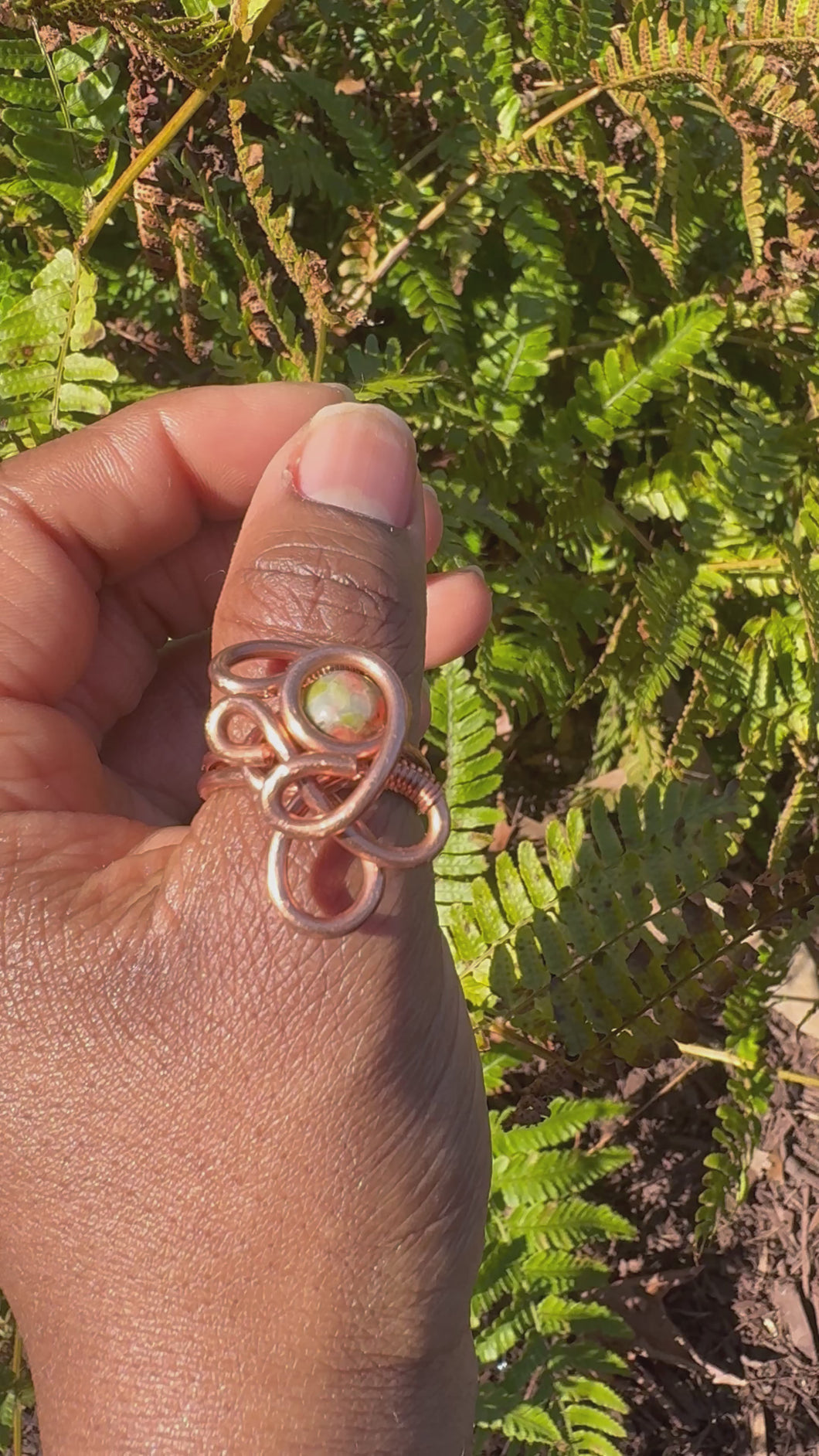 Unakite Ring
