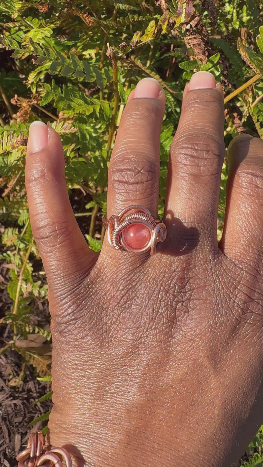 Strawberry Quartz Ring