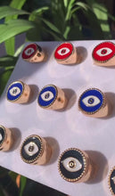 Load and play video in Gallery viewer, Evil Eye Rings
